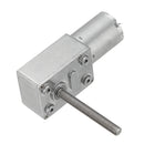 Machifit JGY370 50mm-M6 Screw Worm Gear Motor DC 6/12/24V 150RPM Self-locking Reduction Gear Motor