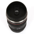 Best Camera Lens Thermos Stainless Steel Cup/ Mug for Coffee or Tea Black S6Z5