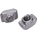 Drop In Post Assembly M4 T-nut for 20 x 20 Aluminum Extrusion Pack of 30 K4B8