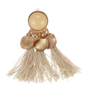 Bohemian Drop Alloy Wafer Tassel Earrings for Women Fashion Jewelry Women S F5G9