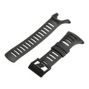 Black Rubber Watch Band Strap For SUUNTO Ambit2 S RED AMBIT3 SPORT SS019474000
