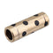 4Pcs UM2 UM3 8x12x35mm Inlaid Graphite Copper Sleeve Bearing for 3D Printer