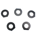 IPRee 2Pcs/set EDC Double Holes Flintstone Scraper Fire Starter Ignitor Outdoor Survival Kits