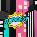 5x7FT 9x6FT Vinyl Cartoon City Booom Photography Backdrop Background Studio Prop