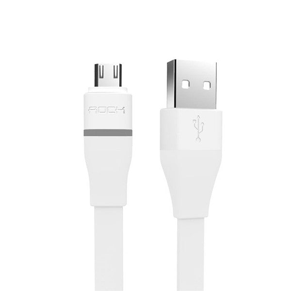 ROCK 1M 3.3ft Micro USB LED Auto-Disconnect Tech Data Cable For Xiaomi HUAWEI UMI