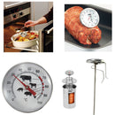 Stainless Steel Pocket Probe Thermometer Gauge Food Thermometer