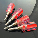 Mini Bidirectional Interchangeable Head Screwdriver Phillips Flat Tip Screwdriver