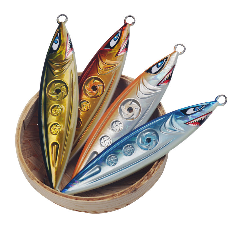 ZANLURE 1PSC Hollow-out Luminous 3D Fishing Lure Popper Topwater Swim Crankbait Artificial Hard Bait