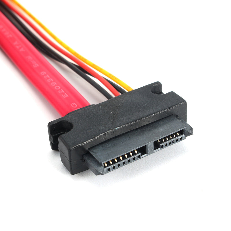 30cm Sata 7+6 pin Male to Female Notebook Hard Disk Drive Converter Extension Cable