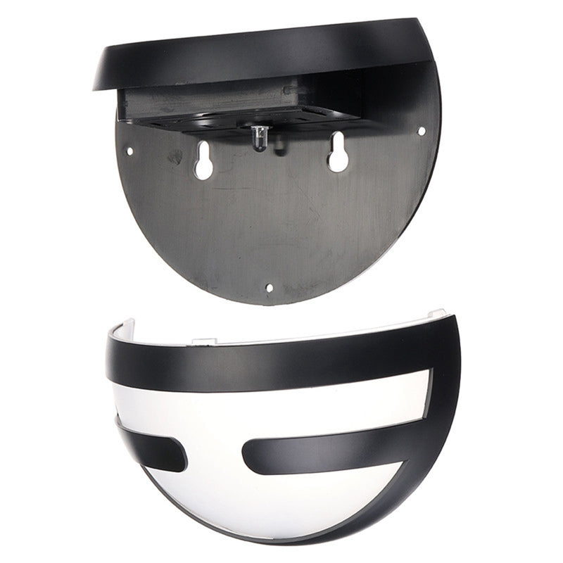 Solar Powered LED Wall Light Outdoor Garden Path Landscape Fence Yard Lamp