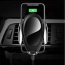 Bakeey 10W 7.5W 5W Intelligent Induction Automatic Locking Fast Charging Car Charger For iPhone 8 Plus XS 11 Pro Huawei P30 Pro Mate 20 Mate 30