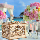 Wooden Wedding Post Box Weddings Reception Card Box With Lock Party Decoration