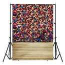 7x5ft Valentine's Day Romantic Flower Theme Photography Vinyl Backdrop Studio Background 2.1m x 1.5m