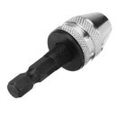 Drillpro 0.5-4mm Keyless Chuck 1/4 Inch Hex Shank Nickel Plating Drill Chuck Adapter