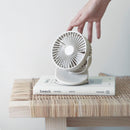 XIAOMI SOLOVE Clip-on Fan 360 Degree Rotating Mini 3 Speed Handheld USB Electric Fan For Student Dormitory Office Home