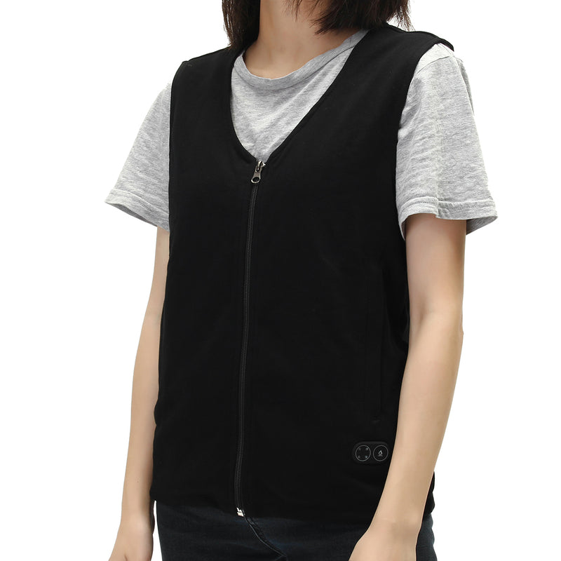 Electric USB Heated Vest Men Women Heating Coat Jacket Clothing Winter Warm