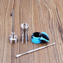 14/18MM Silicone Jar Tool Titanium Nail Carb Cap Dab Dabber Drill Female Male