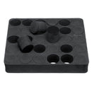 30 Compartments Essential Oil Storage Case PU Leather Portable Travel Bottle Organizer Collecting Bag