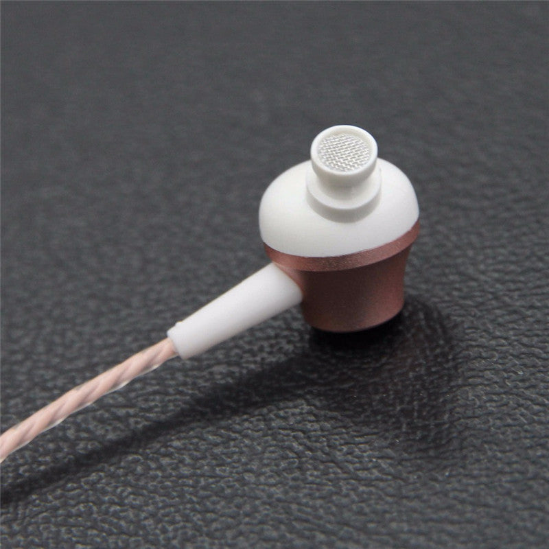Langsdom M299 Metal 3.5mm Jack In-ear Earphone Headphone with Mic for iPhone Samsung Xiaomi Huawei