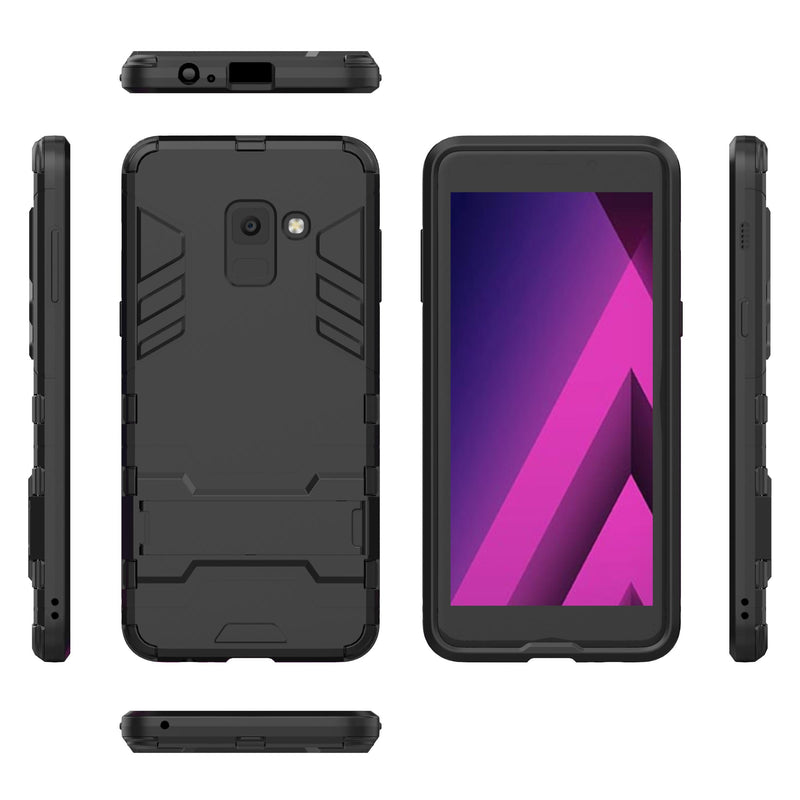 Bakeey 2 in 1 Armor Kickstand Hard PC Protective Case for Samsung Galaxy A8 2018