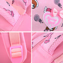 Waterproof Nylon Lighten Load Backpack Student School Bag Travel Kids Rucksack With Pencil Case