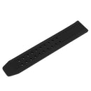 Replacement Rubber Wristwatch Band Watch Strap for Luminox 23mm FP.L.ES w/Buckle