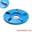 Flat 5-tooth Plane Wood Carving Tool Milling Cutter For 22mm Angle Grinder Woodworking