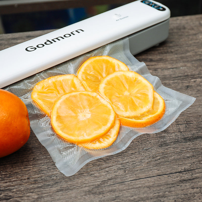 2Pcs/Set Washable Vacuum Food Sealer Bags Rolls Sous Vide Bag BPA-Free Resuable Food Storage Bags for Vacuum Sealer Machine