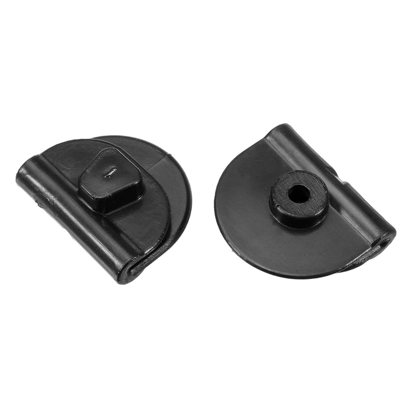 10pcs Left Battery Cover Clips Black For Harley Sportster XL883 XL1200 48 72 04-17