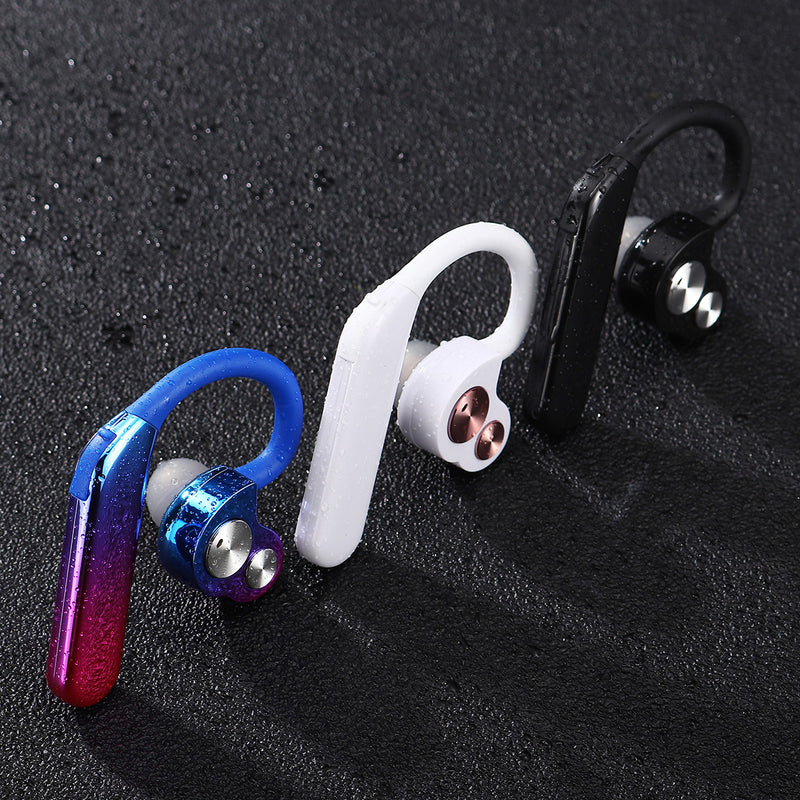 [True Wireless] bluetooth 5.0 Single Earbuds IPX7 Waterproof Noise Cancelling Headset Earphone With Mic