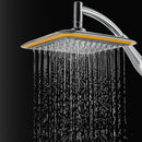 8 Inch Rainfall Shower Head Bathroom Square Shower Head Pressurized Shower Spray