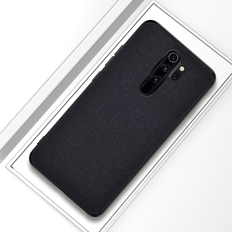 Bakeey Luxury Fabric Shockproof Protective Case for Xiaomi Redmi Note 8 Pro