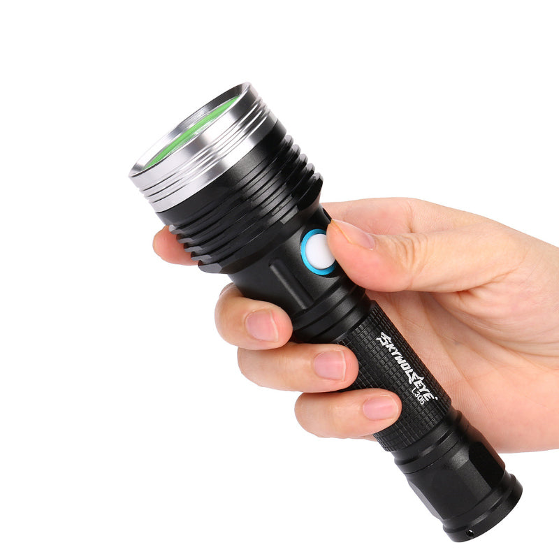 SKYWOLFEYE L305 18650 Battery Flashlight 5 Modes 1000 Lumens LED Work Light USB Rechargeable Emergency Lantern