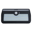 Garden Porch 46 LED Solar Power Wall Lamp 950lm Motion Sensor Wireless Waterproof Exterior Security Outdoor Wall Light