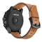 22mm Genuine Leather Watch Band Lack of Angle Watch Strap for Xiaomi Amazfit 2 Smart Watch