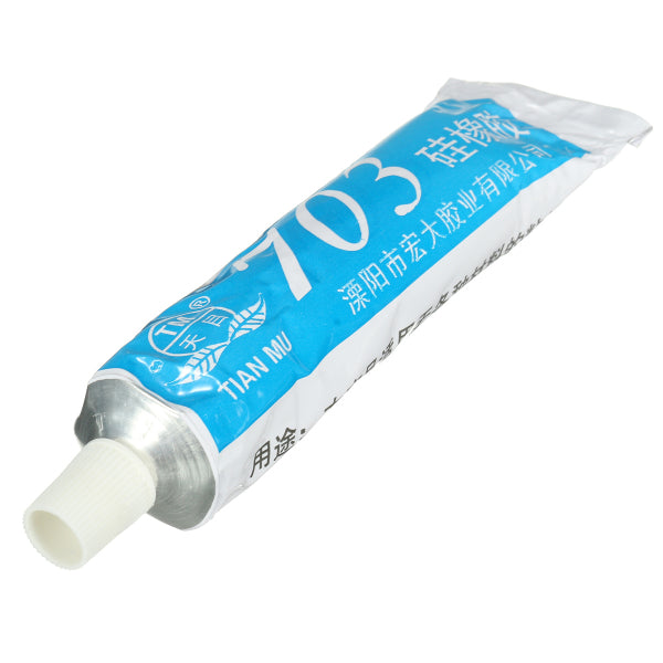 703 Curing Adhesive Sealant Silicone Rubber Glue For Glass Metal Plastic Tiles