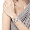 SKMEI 1291 Crystal Quartz Watches Ultra Thin Dial Full Steel Women Wrist Watch