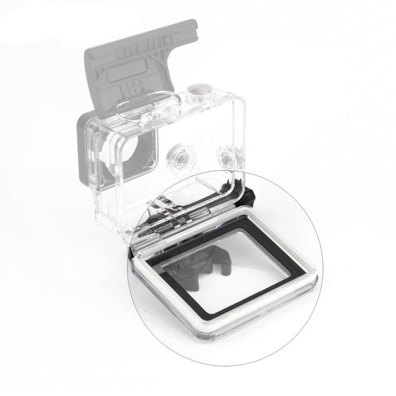 Waterproof Touch Screen Backdoor Case Cover for GoPro Hero 4 Silver Edition Action Camera