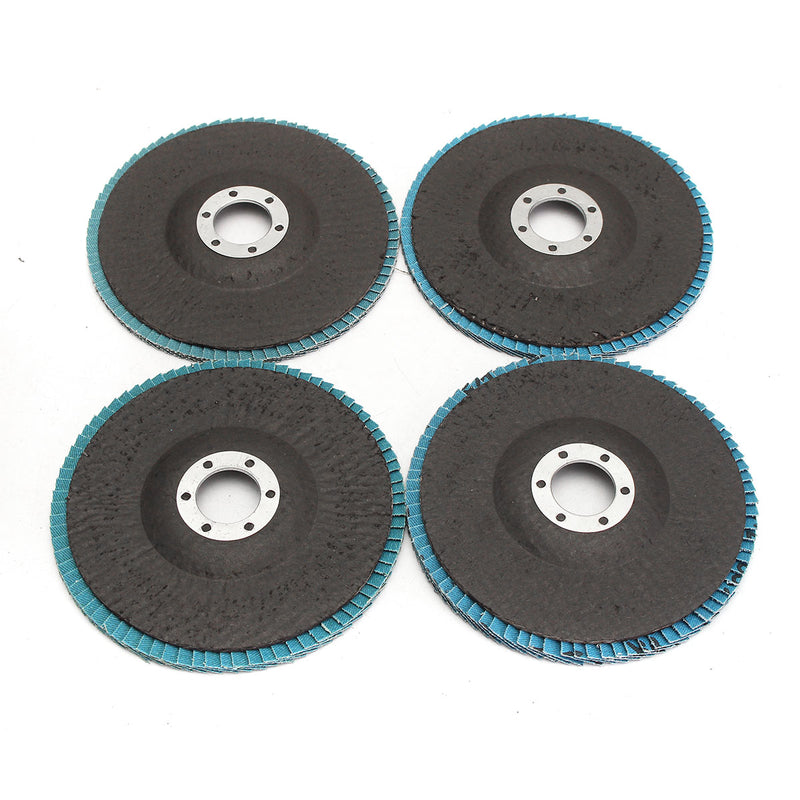 40/60/80/120 Grit Flap Disc 5 Inch Grinding Wheel 125mm Angle Grinder Sanding Tool