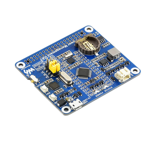 Intelligent Power Management Board ATmega328P MCU PCF8523 RTC Clock Built-in Protection Circuit Smart Control Module for Raspberry Pi