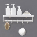 ABS No Drilling Storage Holder Towel Rack Bathroom Organizer Shelf from Xiaomi Youpin