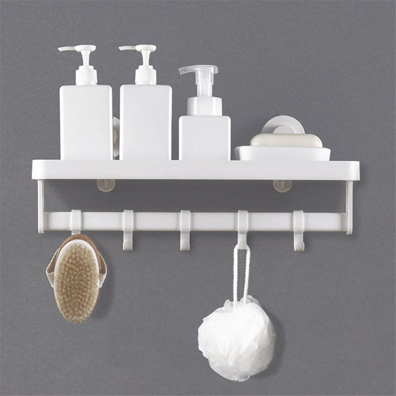 ABS No Drilling Storage Holder Towel Rack Bathroom Organizer Shelf from Xiaomi Youpin