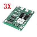 3pcs Three String 12A 12V 18650 Lithium Battery Protection Board