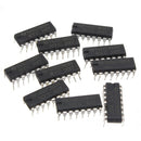 75pcs SN74HC595N 74HC595 74HC595N HC595 DIP-16 8 Bit Shift Register IC