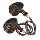 2pcs 12V Amber Motorcycle Turn Signal Indicator Lights Lamp For Harley
