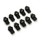 Wendao DS-228 125V 3A 12mm Self Locking ON/OFF Switch Push Button Round 10pcs