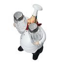 Spice Bottles Restaurant Resin Chef Figurine Cafe Home Kitchen Statue Ornaments