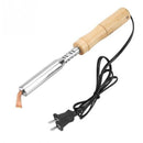 220V Electric Soldering Iron with Chisel Tip And Wood Handle Solder Station Repair Tool Large Power