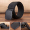 140cm KALOAD R01 Men Women Canvas Adjustable Quick Release Tactical Belt PE Buckle 3.8cm Width Waistband