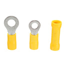 1200Pcs Assorted Insulated Electrical Wire Terminals Connectors Crimp Set